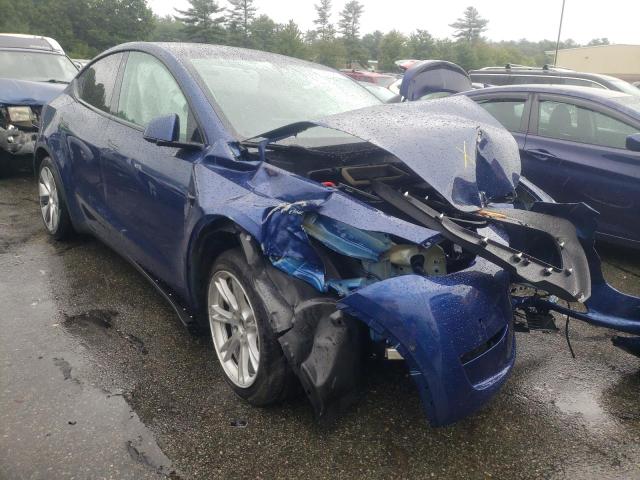 TESLA MODEL Y 2021 with VIN 5YJYGDEE0MF083818 - Photo from auction