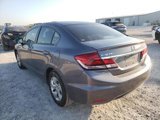 Photo 3 from auction – 2014 HONDA CIVIC LX with VIN 19XFB2F54EE026411