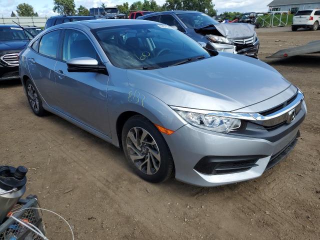 HONDA CIVIC EX 2018 with VIN 2HGFC2F71JH550999 - Photo from auction