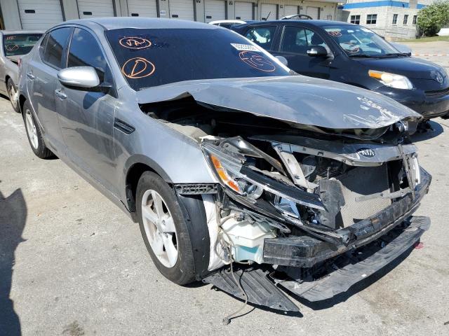 KIA OPTIMA LX 2014 with VIN KNAGM4A77E5473665 - Photo from auction