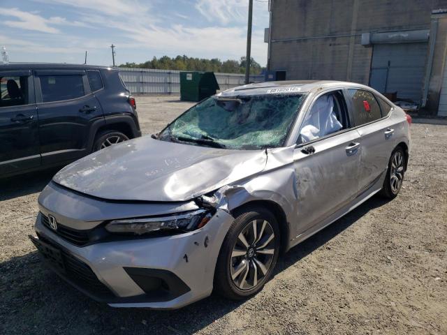 Photo 2 from auction – 2022 HONDA CIVIC EX with VIN JHMFE1F77NX007580