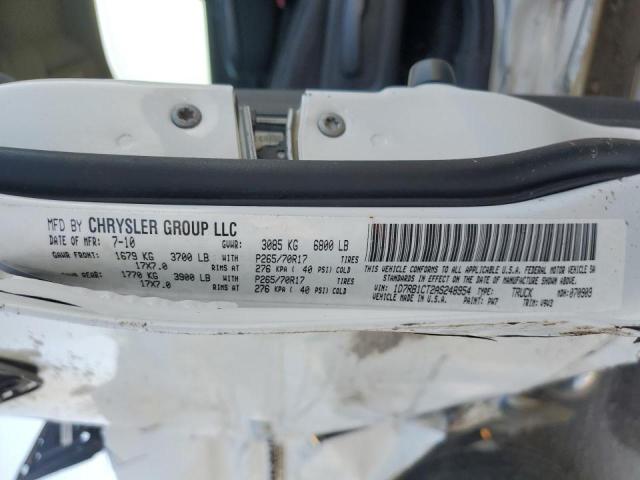 Photo 10 from auction – 2010 DODGE RAM 1500 with VIN 1D7RB1CT2AS248954
