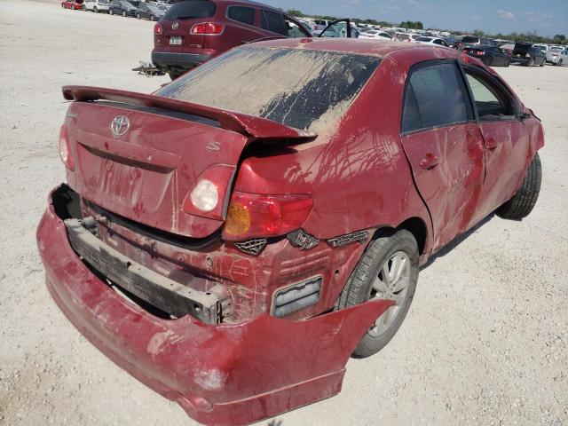 Photo 4 from auction – 2009 TOYOTA COROLLA BA with VIN 2T1BU40E49C112285