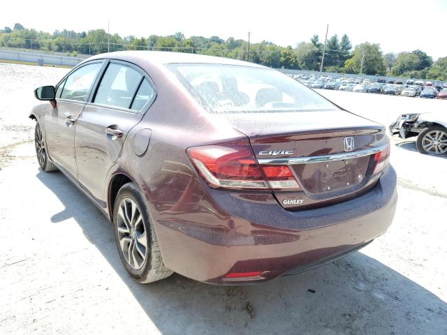 Photo 3 from auction – 2015 HONDA CIVIC EX with VIN 19XFB2F87FE214402
