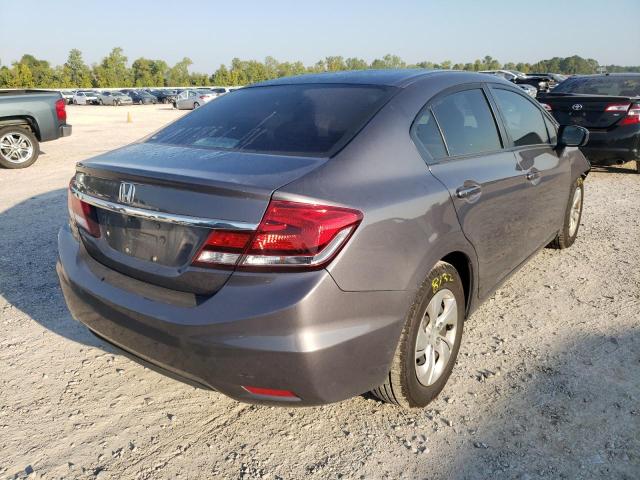 Photo 4 from auction – 2014 HONDA CIVIC LX with VIN 19XFB2F54EE026411