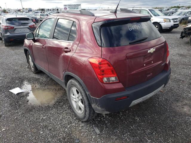 Photo 3 from auction – 2013 CHEVROLET TRAX 1LT with VIN 3GNCJLSB9DL148531