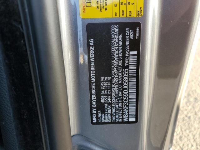 Photo 10 from auction – 2013 BMW 328 XI with VIN WBAKF3C59DJ058055