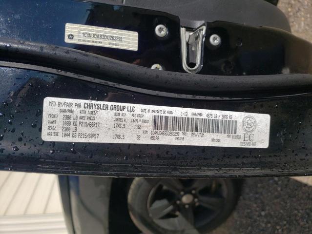 Photo 10 from auction – 2013 JEEP COMPASS with VIN 1C4NJDAB3DD263298