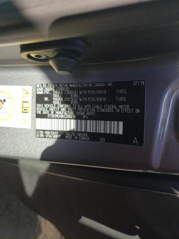 Photo 10 from auction – 2019 LEXUS RX 350 BAS with VIN 2T2BZMCA8KC206018