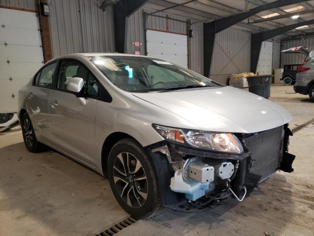 HONDA CIVIC EX 2013 with VIN 19XFB2F83DE220985 - Photo from auction