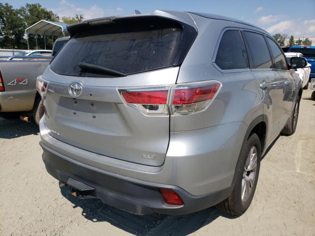 Photo 4 from auction – 2014 TOYOTA HIGHLANDER with VIN 5TDKKRFH9ES035371