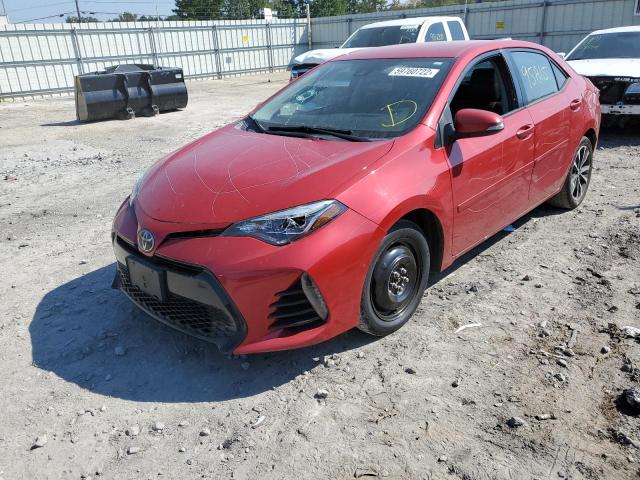Photo 2 from auction – 2017 TOYOTA COROLLA L with VIN 2T1BURHEXHC831539