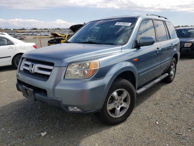 Photo 2 from auction – 2006 HONDA PILOT EX with VIN 2HKYF18756H525902