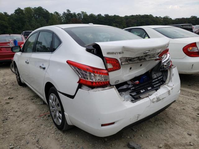 Photo 3 from auction – 2015 NISSAN SENTRA with VIN 3N1AB7AP4FY262110
