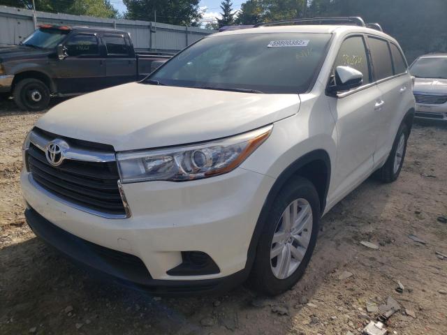 Photo 2 from auction – 2015 TOYOTA HIGHLANDER with VIN 5TDZKRFH2FS098036