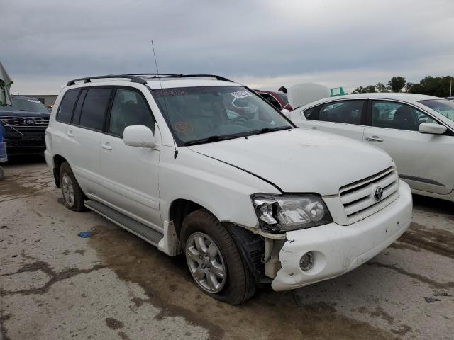 TOYOTA HIGHLANDER 2007 with VIN JTEEP21A270209105 - Photo from auction