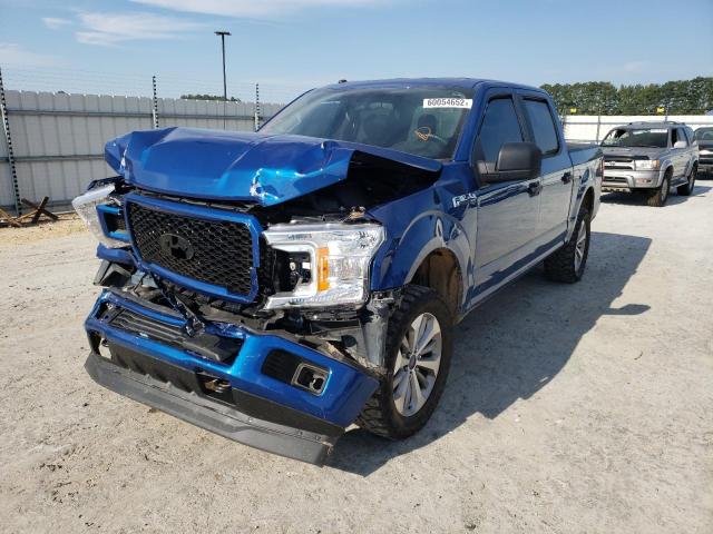 Photo 2 from auction – 2018 FORD F150 SUPER with VIN 1FTEW1E56JFB21144