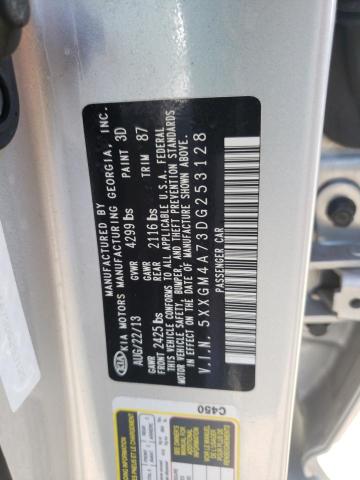 Photo 10 from auction – 2013 KIA OPTIMA LX with VIN 5XXGM4A73DG253128