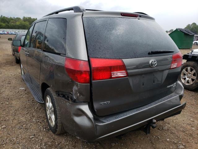 Photo 3 from auction – 2004 TOYOTA SIENNA XLE with VIN 5TDBA22C34S015314