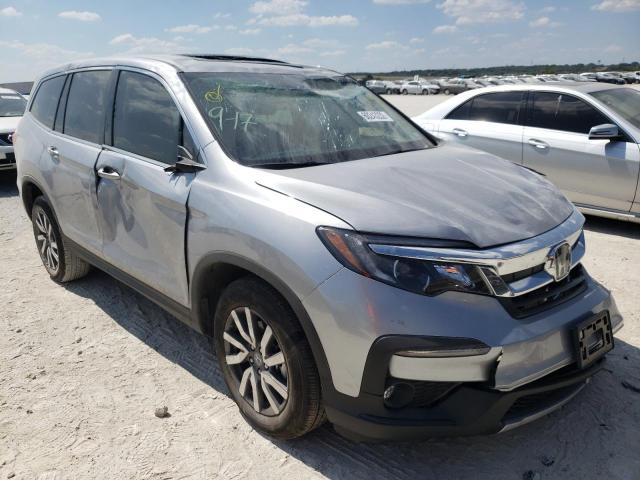 HONDA PILOT EXL 2022 with VIN 5FNYF5H56NB013083 - Photo from auction