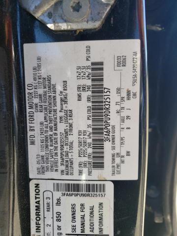 Photo 10 from auction – 2013 FORD FUSION SE with VIN 3FA6P0PU9DR325157