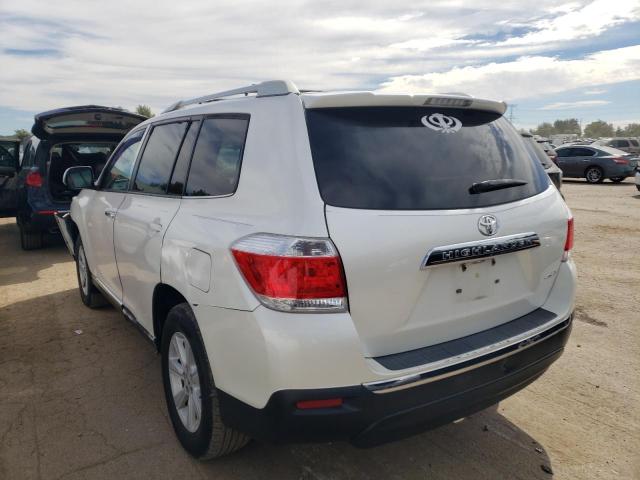 Photo 3 from auction – 2013 TOYOTA HIGHLANDER with VIN 5TDBK3EH2DS243797