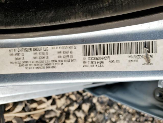 Photo 10 from auction – 2013 CHRYSLER 200 TOURIN with VIN 1C3CCBBB9DN605971