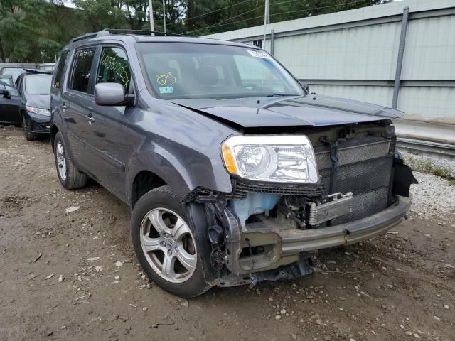 HONDA PILOT EXL 2015 with VIN 5FNYF4H68FB035462 - Photo from auction
