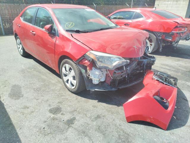 TOYOTA COROLLA L 2015 with VIN 2T1BURHE2FC429849 - Photo from auction