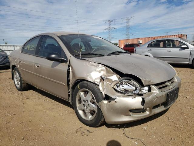 DODGE NEON ES 2002 with VIN 1B3ES46C52D634703 - Photo from auction