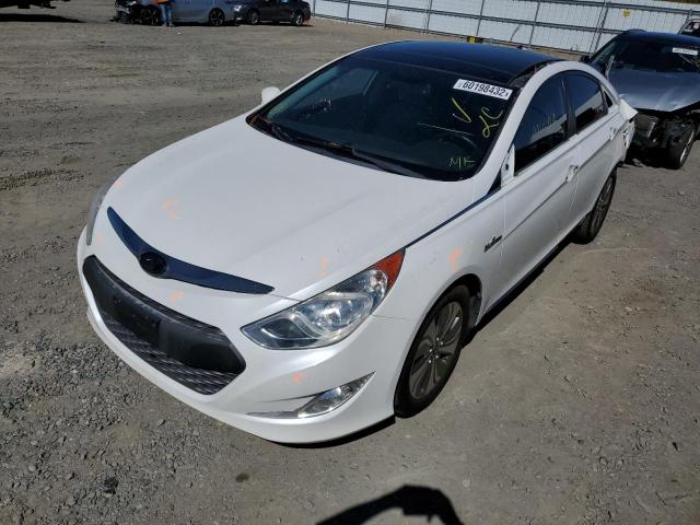 Photo 2 from auction – 2015 HYUNDAI SONATA HYB with VIN KMHEC4A42FA120323