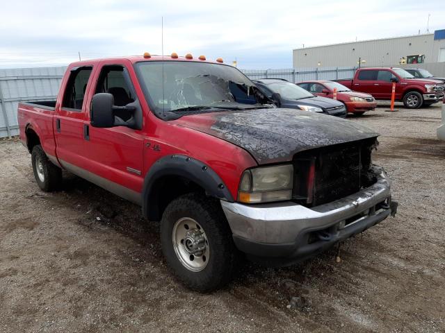FORD F250 SUPER 2004 with VIN 1FTNW21P24EC98653 - Photo from auction