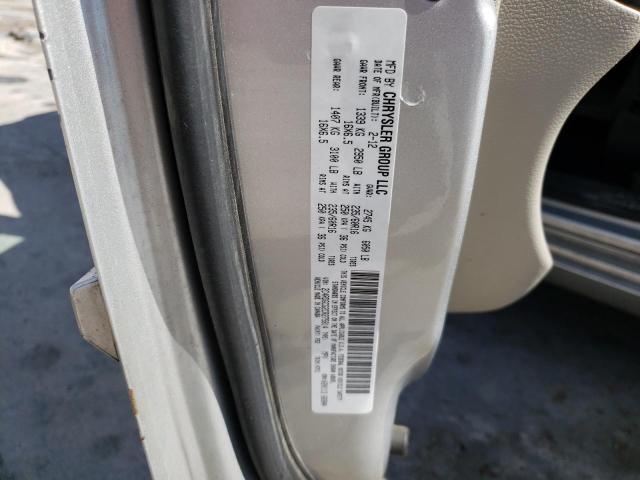 Photo 10 from auction – 2012 DODGE GRAND CARA with VIN 2C4RDGCG2CR275814