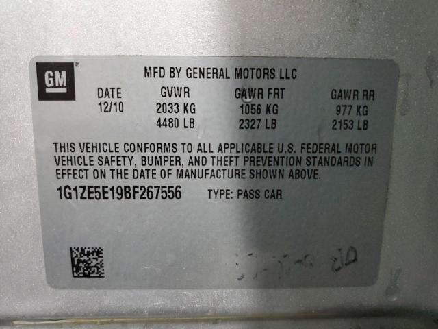 Photo 10 from auction – 2011 CHEVROLET MALIBU LTZ with VIN 1G1ZE5E19BF267556
