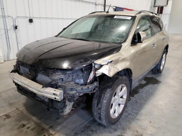 Photo 2 from auction – 2007 NISSAN MURANO SL with VIN JN8AZ08W07W609913