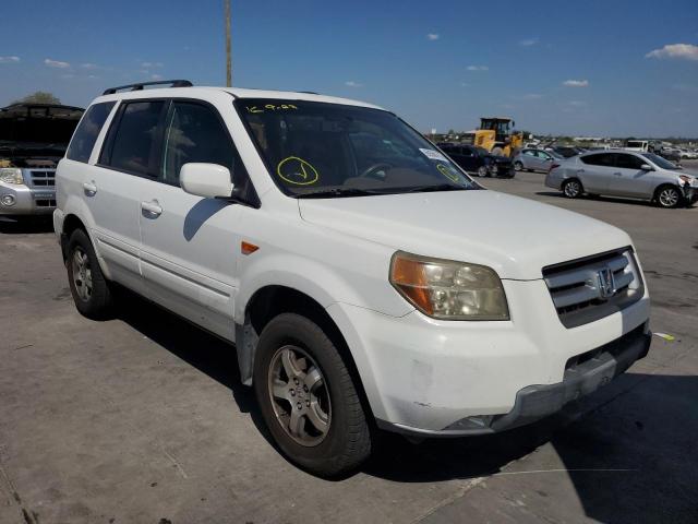 HONDA PILOT EXL 2008 with VIN 5FNYF18528B015717 - Photo from auction