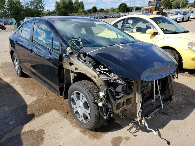 HONDA CIVIC HYBR 2013 with VIN 19XFB4F27DE001082 - Photo from auction