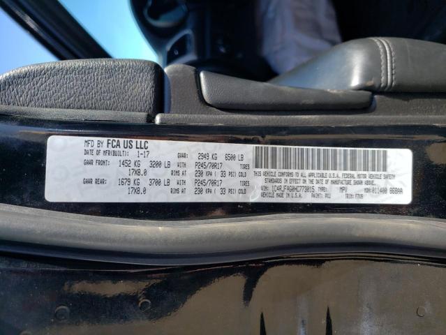 Photo 10 from auction – 2017 JEEP GRAND CHER with VIN 1C4RJFAG0HC773015