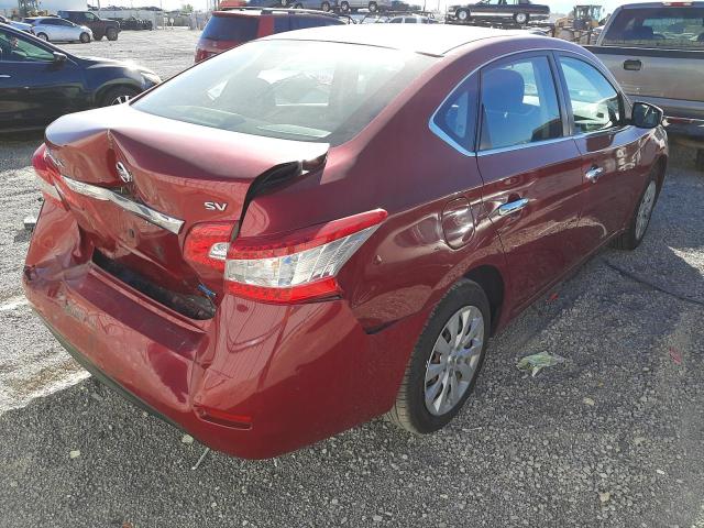 Photo 4 from auction – 2014 NISSAN SENTRA S with VIN 3N1AB7AP2EY308693