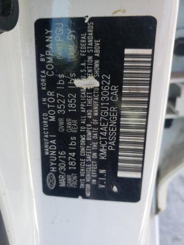 Photo 10 from auction – 2016 HYUNDAI ACCENT SE with VIN KMHCT4AE7GU130622