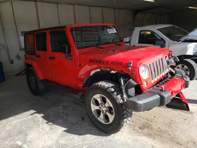 JEEP WRANGLER U 2018 with VIN 1C4HJWEG5JL924281 - Photo from auction