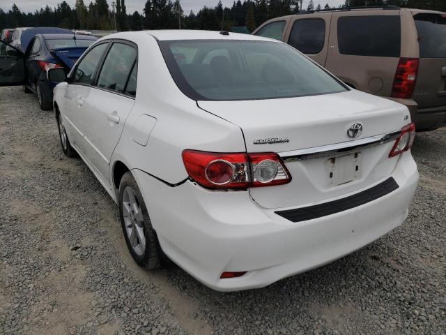 Photo 3 from auction – 2013 TOYOTA COROLLA BA with VIN 2T1BU4EE7DC976118