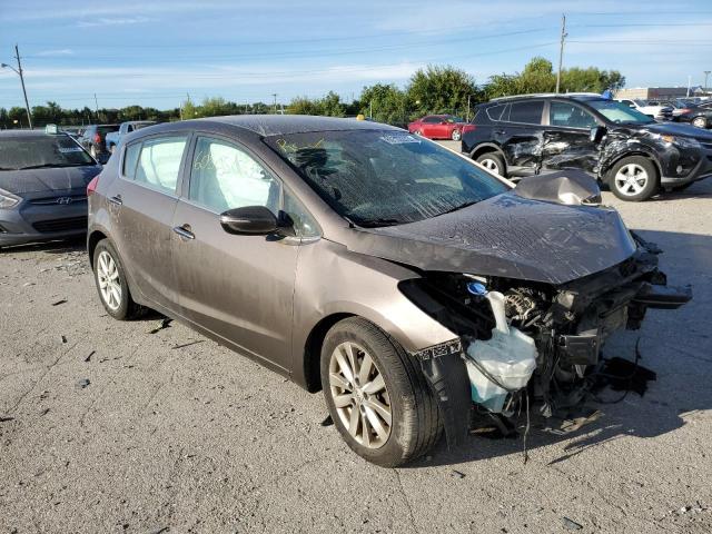 KIA FORTE EX 2014 with VIN KNAFX5A82E5206127 - Photo from auction