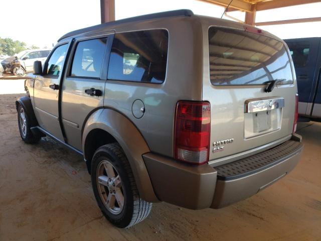 Photo 3 from auction – 2007 DODGE NITRO SLT with VIN 1D8GT58K17W595541