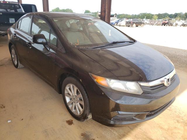 HONDA CIVIC EX 2012 with VIN 2HGFB2F82CH584075 - Photo from auction