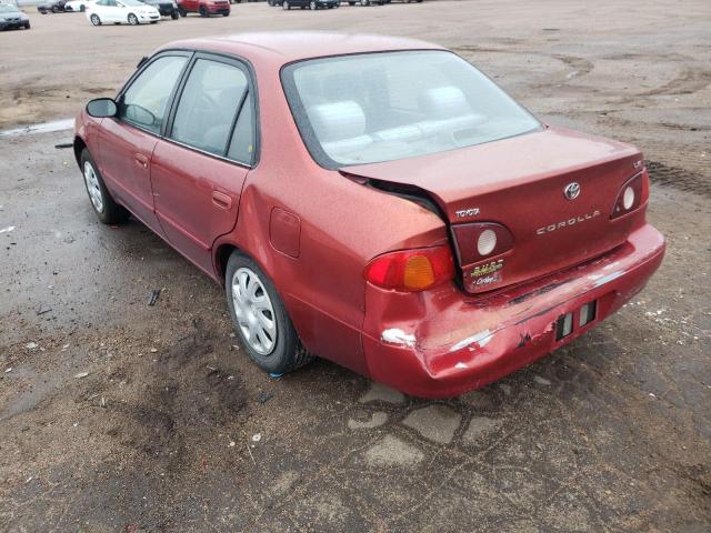 Photo 3 from auction – 2002 TOYOTA COROLLA CE with VIN 1NXBR12E32Z628056