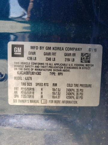 Photo 10 from auction – 2020 BUICK ENCORE PRE with VIN KL4CJASB7LB014382