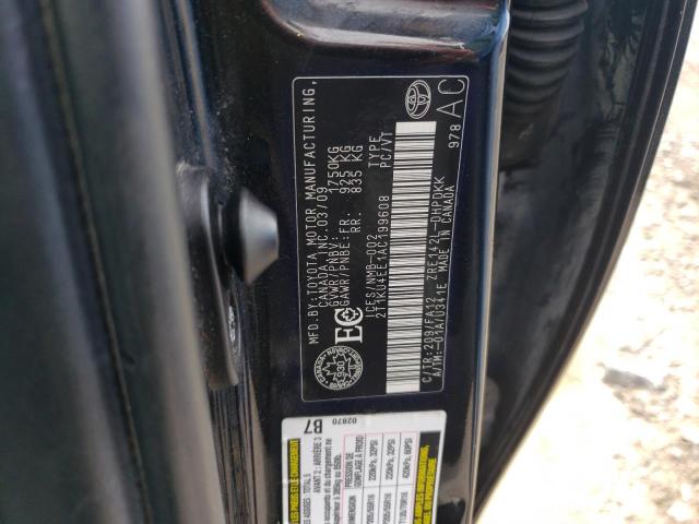 Photo 10 from auction – 2010 TOYOTA COROLLA MA with VIN 2T1KU4EE1AC199608