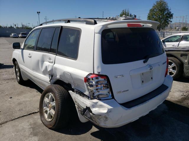 Photo 3 from auction – 2002 TOYOTA HIGHLANDER with VIN JTEHF21AX20055946