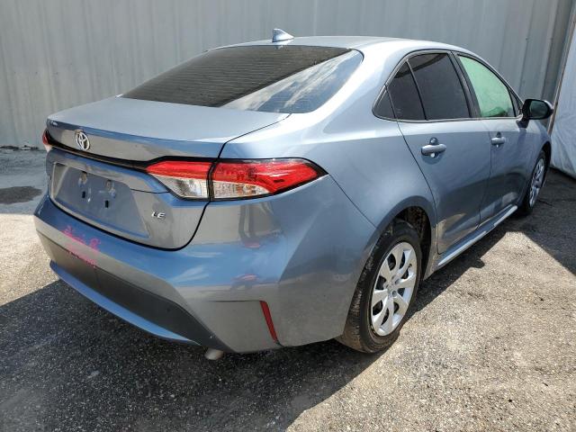 Photo 4 from auction – 2021 TOYOTA COROLLA LE with VIN JTDEPMAE6MJ136443